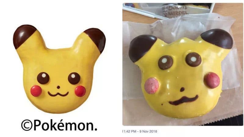 Los donuts de Pikachu de Mister Donut podrían no ser como se mostraban