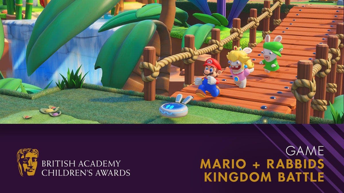 Mario + Rabbids: Kingdom Battle se lleva el premio a mejor juego en los BAFTA Children’s Awards 2018