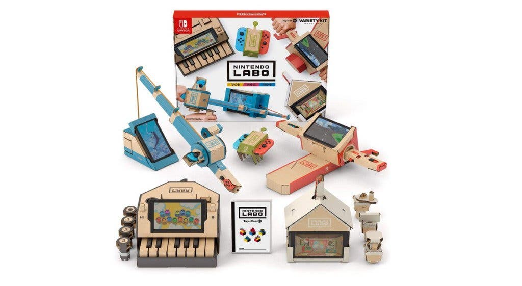 Los productos de Nintendo Labo actualizan sus imágenes en Japón