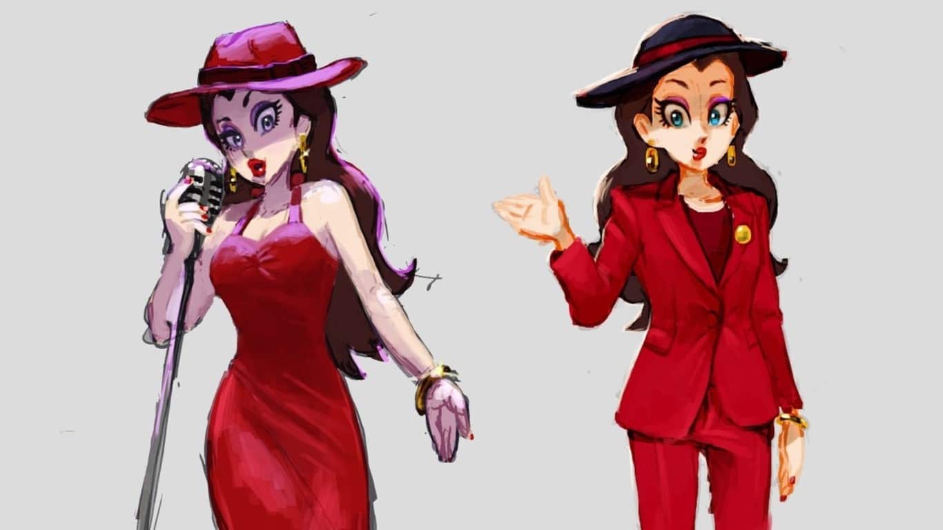 Pauline protagoniza los últimos bocetos oficiales de Super Mario Odyssey