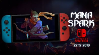 Mana Spark y Diggerman confirman su estreno en Nintendo Switch