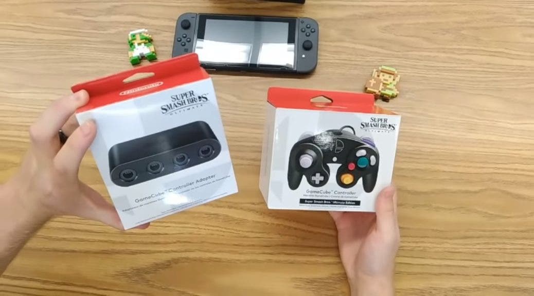 El adaptador del mando de GameCube para Switch se retrasaría hasta mayo según la Nintendo UK Store