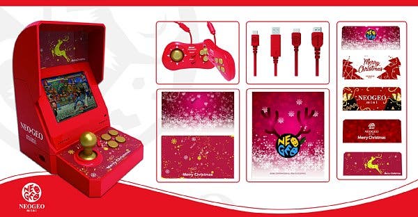 SNK anuncia oficialmente la NeoGeo Mini Christmas Limited Edition: detalles y ventana de lanzamiento