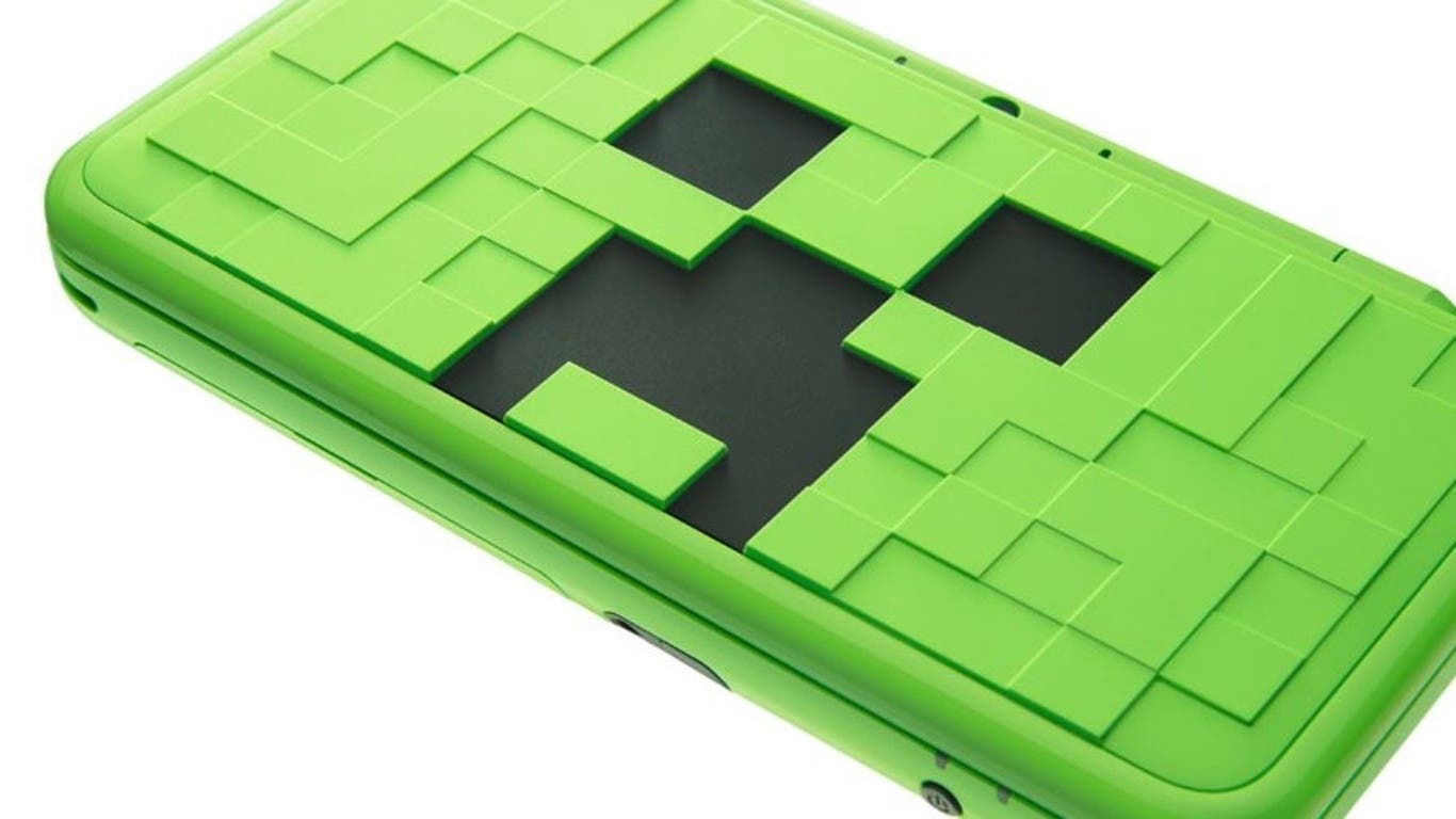 Mojang explica cómo se diseñó la New Nintendo 2DS XL Creeper Edition de Minecraft