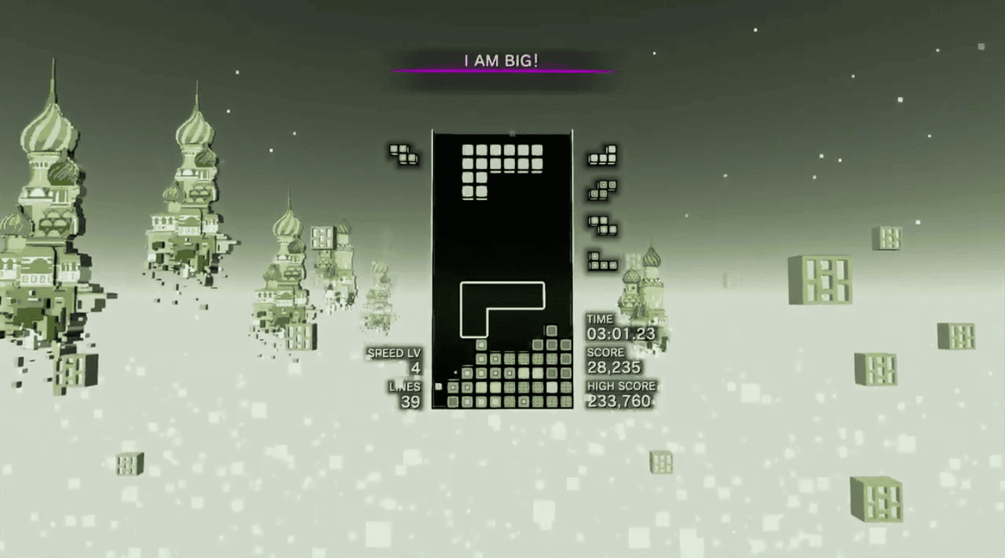 Tetris Effect esconde un filtro retro inspirado en el Tetris de Game Boy
