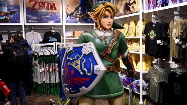 Este vídeo nos muestra al detalle la nueva estatua de Link en Nintendo NY