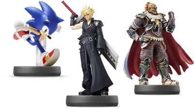 Nintendo actualiza los certificados de los amiibo de Sonic, Cloud y Ganondorf