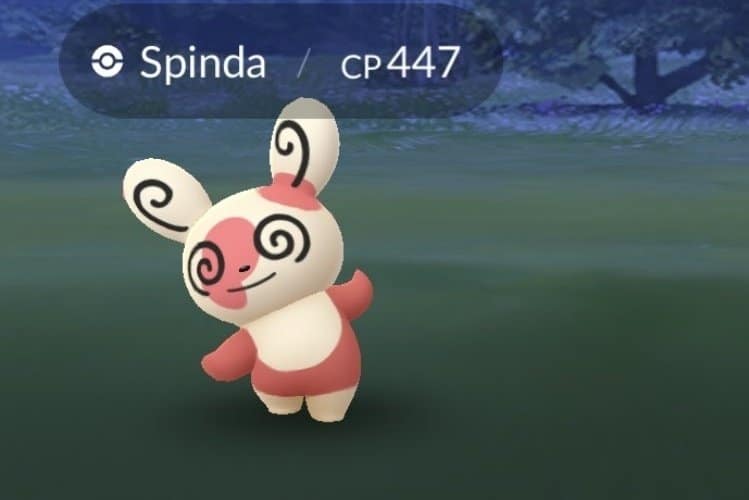 La forma 7 de Spinda ya está apareciendo en Pokémon GO