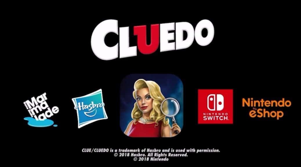 Cluedo se actualiza en Nintendo Switch añadiendo un nuevo modo multijugador y más