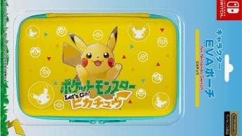 Así lucen los nuevos estuches para Nintendo Switch de Pokémon: Let’s Go, Pikachu! / Eevee!