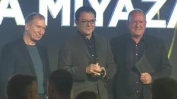 Hidetaka Miyazaki recibió el Golden Joystick Award por su trayectoria en la industria de los videojuegos