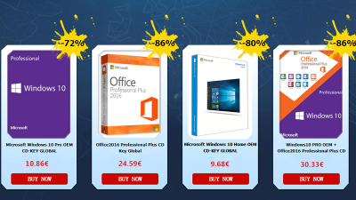 [Publicidad] Consigue ofertas en tarjetas para la Nintendo eShop y keys de Microsoft Windows 10 Pro con GVGmall