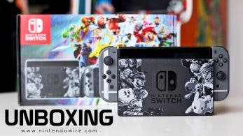 Vídeo: unboxing de la edición especial de Nintendo Switch con Super Smash Bros. Ultimate
