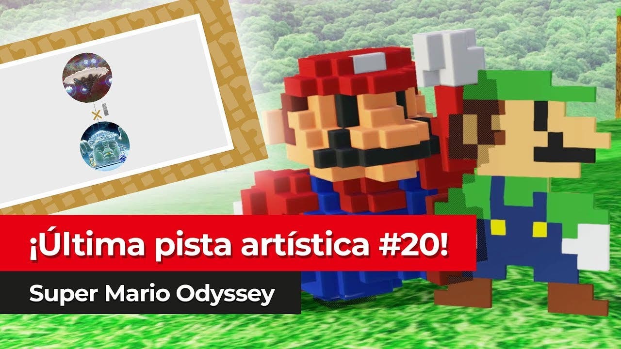 [Vídeo] ¡Última pista artística! ¿Se acaban los DLC de Super Mario Odyssey?