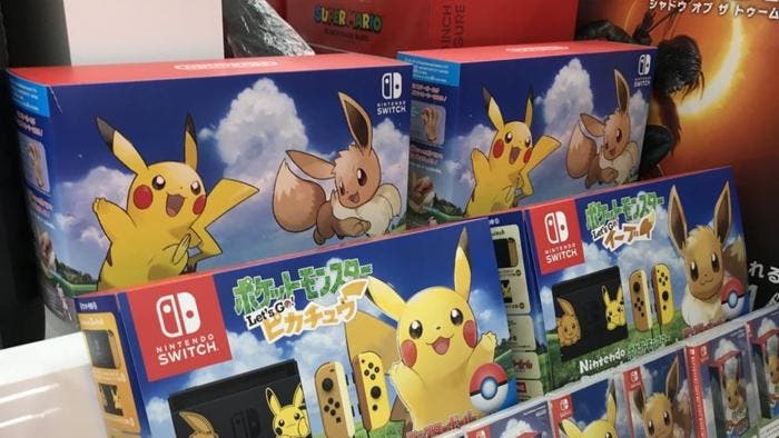 Así luce la parte de atrás de las cajas de la edición de Nintendo Switch de Pokémon: Let’s Go