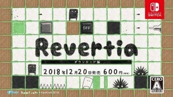 Revertia llegará a la eShop japonesa el 20 de diciembre para Nintendo Switch