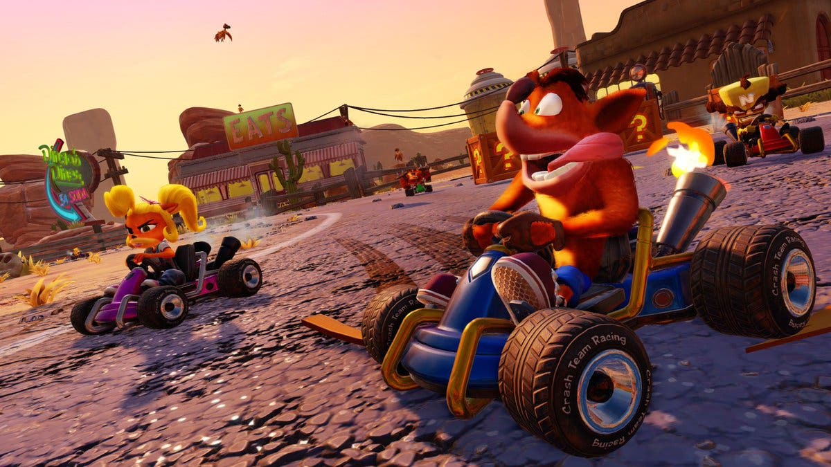 La opción de reserva de Crash Team Racing Nitro-Fueled para Nintendo Switch está desapareciendo en algunas tiendas