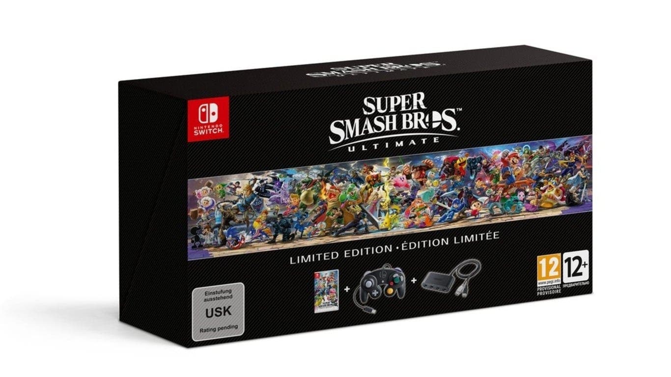 Unboxing de la edición limitada europea de Super Smash Bros. Ultimate