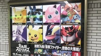 Pokémon protagoniza este cartel promocional japonés de Super Smash Bros. Ultimate