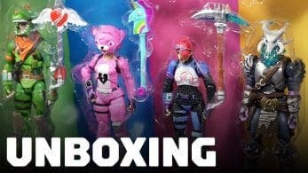 Echadle un vistazo al unboxing de estos juguetes de Fortnite