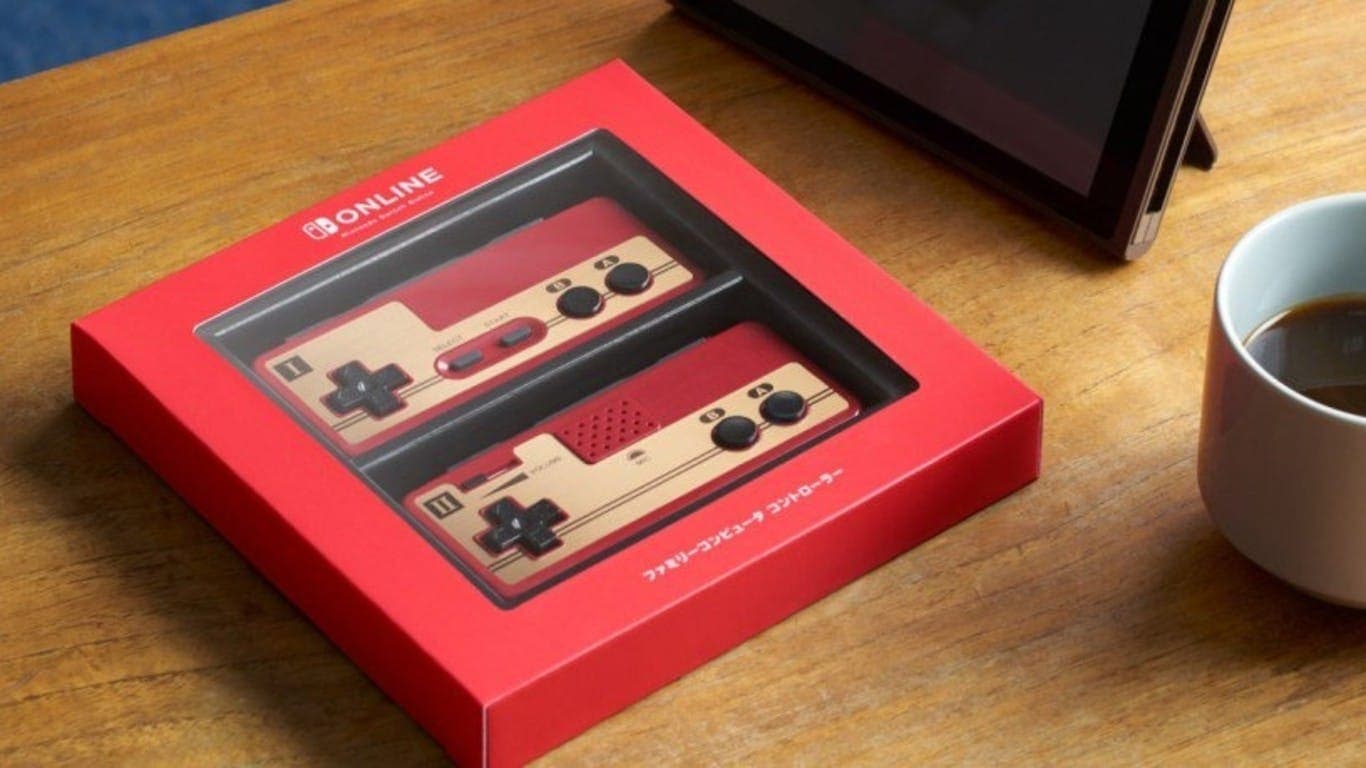 Unboxing de los mandos de Famicom de Nintendo Switch Online