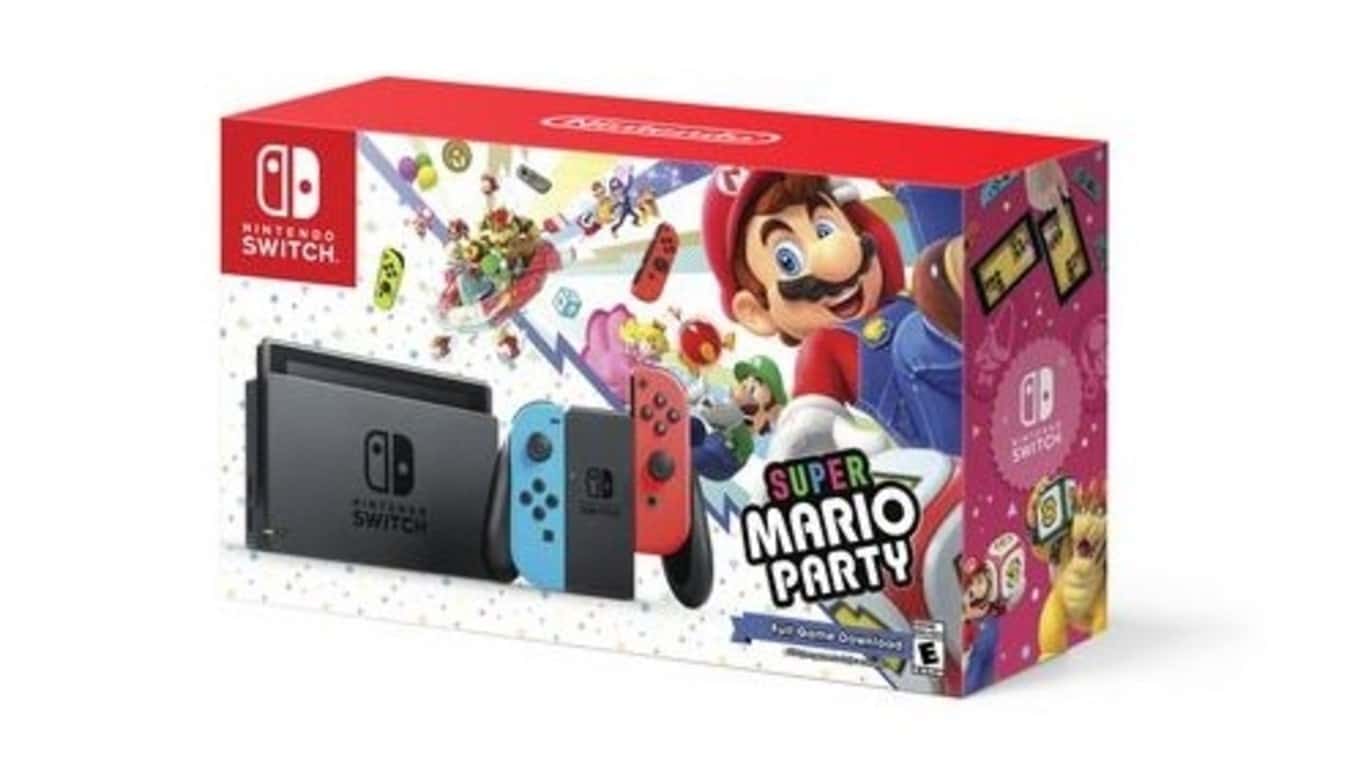 Walmart Canadá lista un pack de Nintendo Switch + Super Mario Party para el 24 de diciembre
