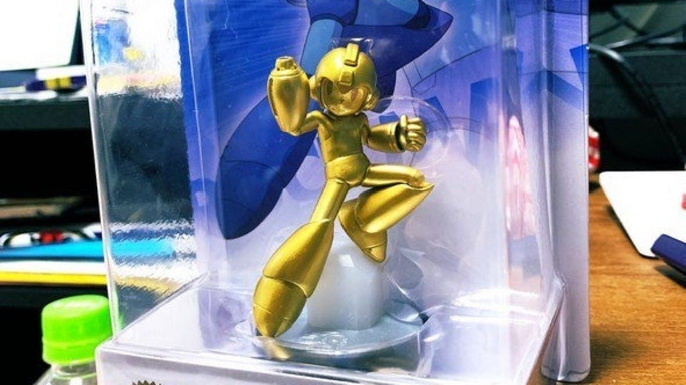 Primeras imágenes del amiibo dorado de Mega Man 11