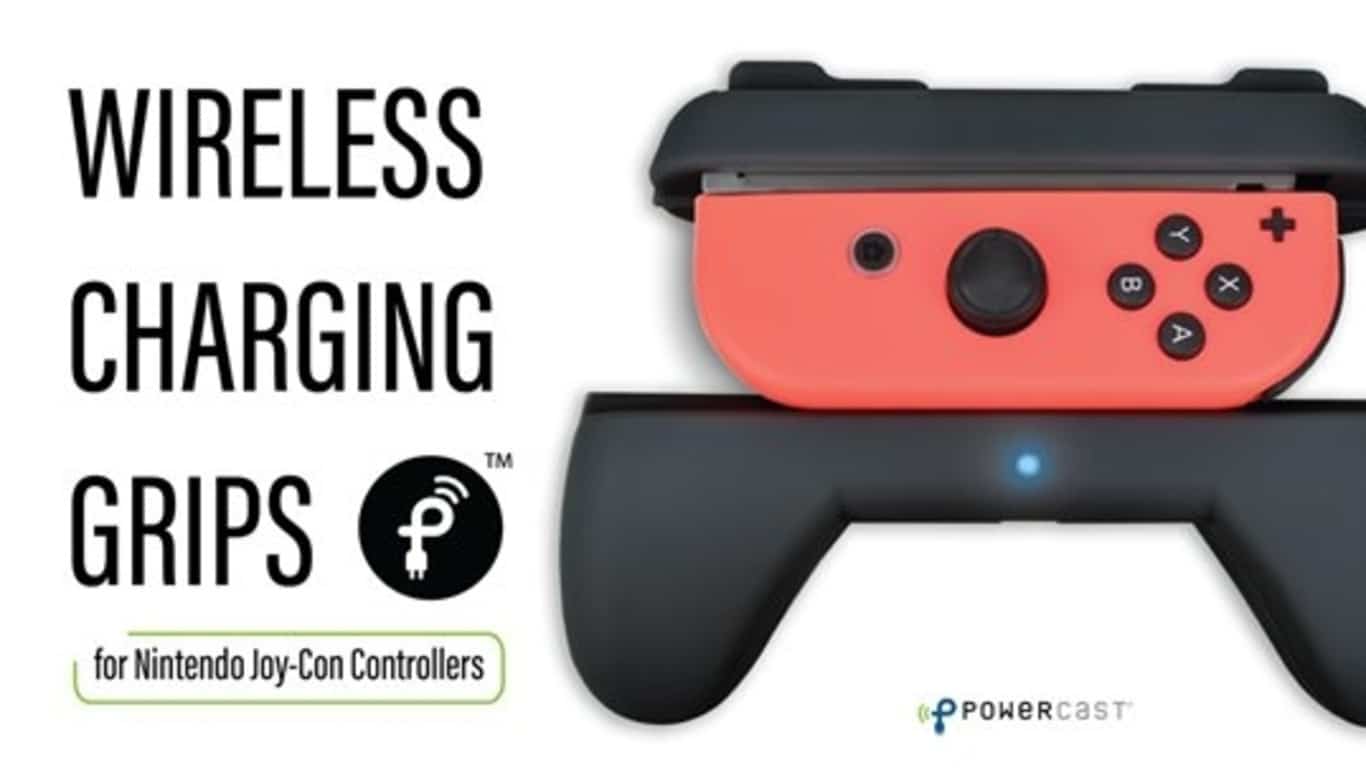 Powercast presenta estos cargadores inalámbricos para Joy-Con de Nintendo Switch