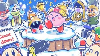 Kirby despide el 2018 con esta adorable ilustración