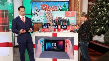 En el The Ellen DeGeneres Show, Ellen y John Cena regalaron varias Nintendo Switch y Carnival Games a su público