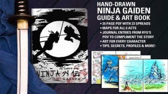 Philip Summers lanzará una guía completa de Ninja Gaiden con dibujos a mano y más
