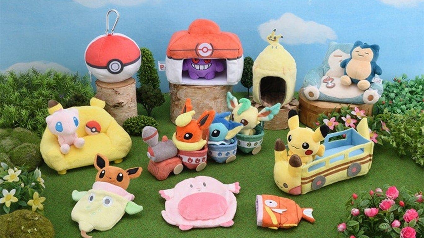 Echad un vistazo a la gran cantidad de merchandising de Pokémon que llegará...