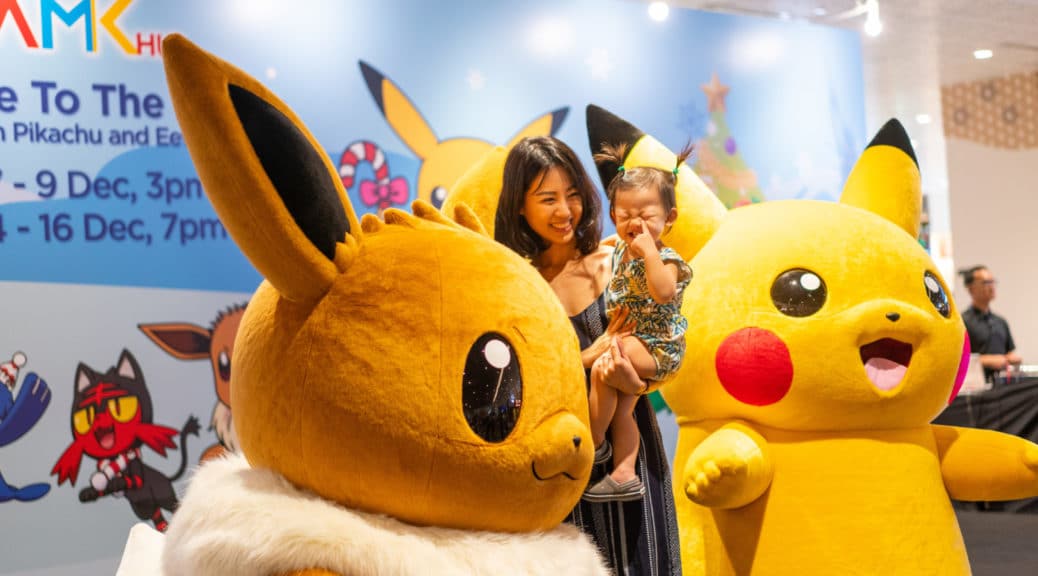 The Pokémon Company y Mercatus Malls están realizando una campaña navideña especial en Singapur