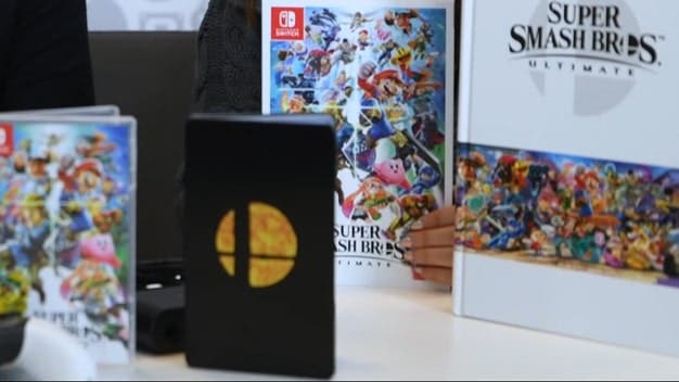 Nintendo comparte un unboxing de Super Smash Bros. Ultimate con sus accesorios