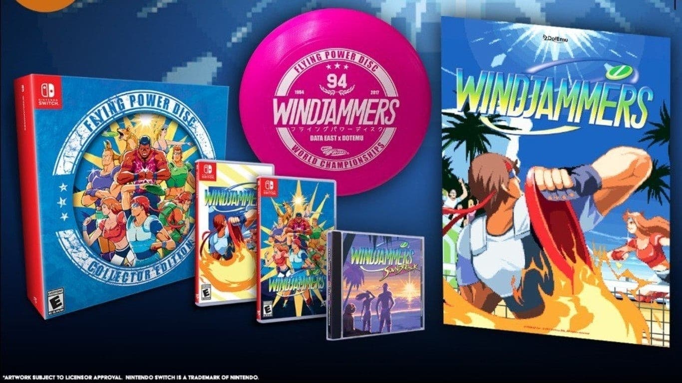 Limited Run Games revela una Edición Coleccionista de Windjammers para Switch