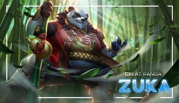 Zuka llega mañana a Arena of Valor para Switch junto a un nuevo set de recompensas
