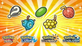 Anunciada una distribución especial de bayas para Pokémon Ultrasol, Ultraluna, Sol y Luna