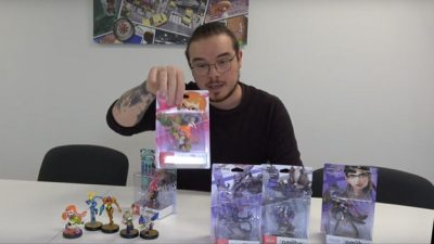 Echa un vistazo a este unboxing de los amiibo de Ridley, Inkling y Wolf