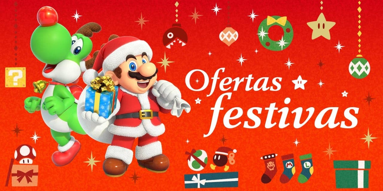 Las Ofertas festivas continúan en las Nintendo eShops europeas de Switch, 3DS y Wii U con más de 600 juegos rebajados