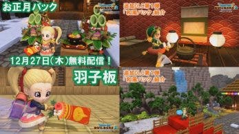 Revelado el contenido del DLC de Dragon Quest Builders 2 para abril y uno gratuito con materiales navideños para el 27 de diciembre