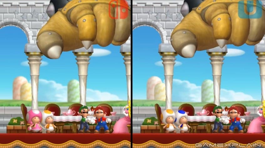 [Act.] Nueva comparativa en vídeo: New Super Mario Bros. U Deluxe vs. New Super Mario Bros. U