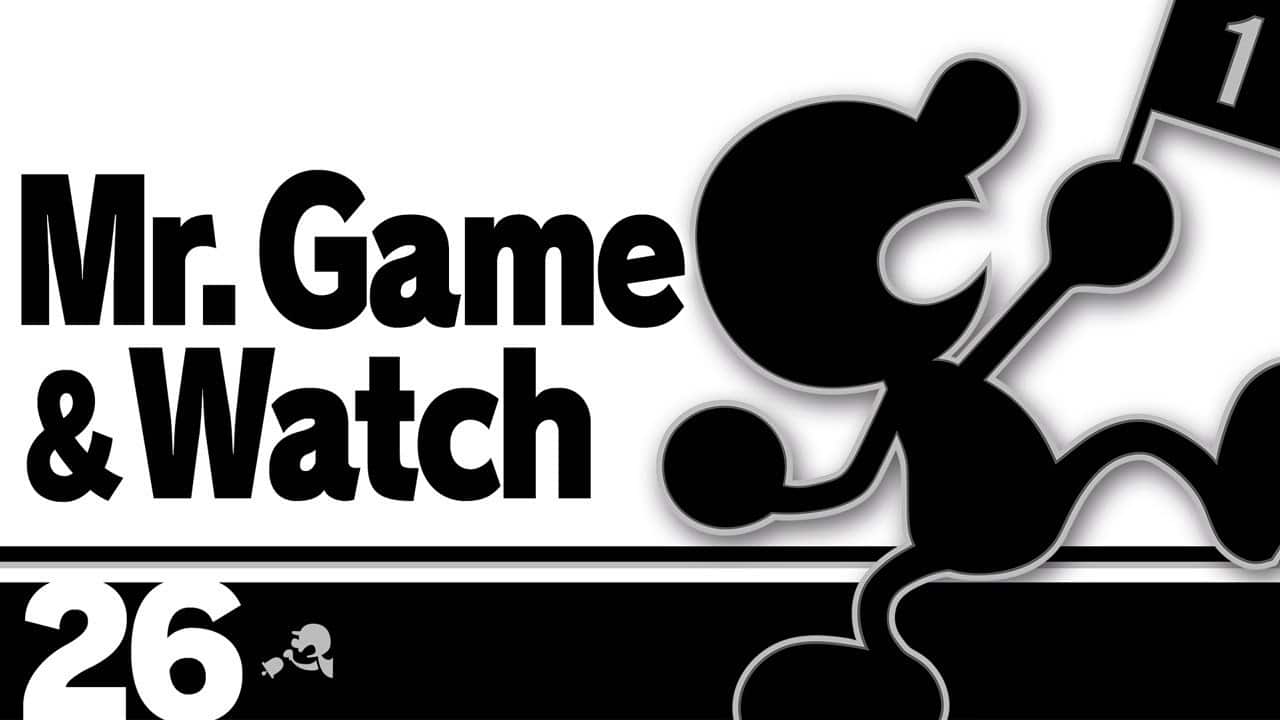 Mr. Game & Watch protagoniza la entrada de hoy del blog oficial de Super Smash Bros. Ultimate