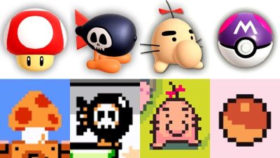 Este vídeo nos muestra el origen de todos los objetos de Super Smash Bros. Ultimate