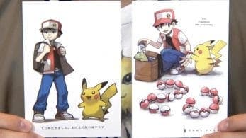Game Freak echa un vistazo al pasado con estas postales conmemorativas de Pokémon