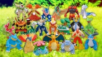Todas las formas evolucionadas de los Pokémon iniciales tendrán nuevos peluches en los Pokémon Center de Japón