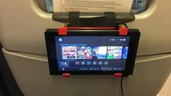 Este soporte impreso en 3D te permitirá jugar cómodamente a Nintendo Switch en el avión