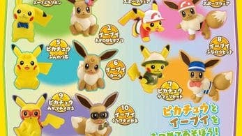 Anunciadas nuevas figuras de Pokémon: Let’s Go, Pikachu! / Eevee!
