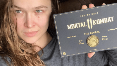 Ronda Rousey da más credibilidad al rumor que la sitúa como la actriz de doblaje de Sonya Blade en Mortal Kombat 11 con esta foto