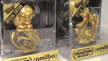 El ganador del Splatoon Koshien 2019 se ha llevado estos dos amiibo dorados como premio