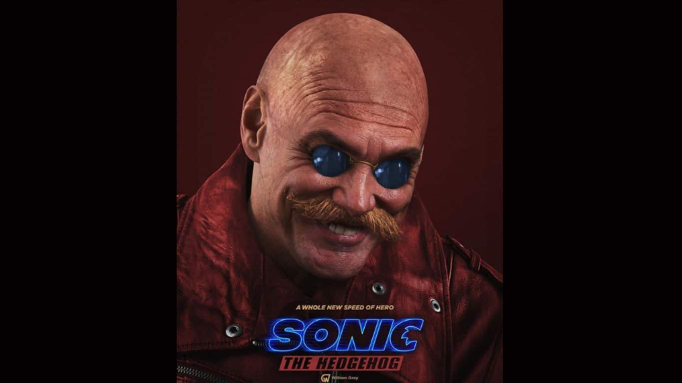Imaginan con este fan-art cómo podría ser Jim Carrey como Doctor Eggman en la película de Sonic
